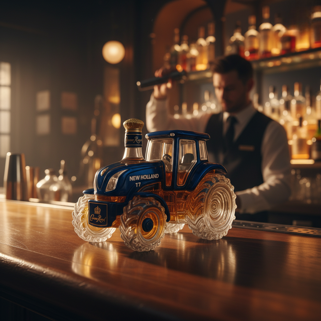 Whisky Decanter - New Holland T7