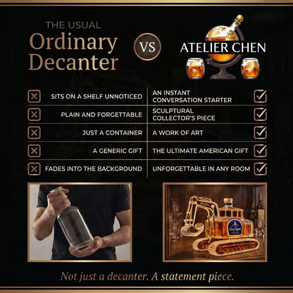 Whisky Decanter - Excavator Edition