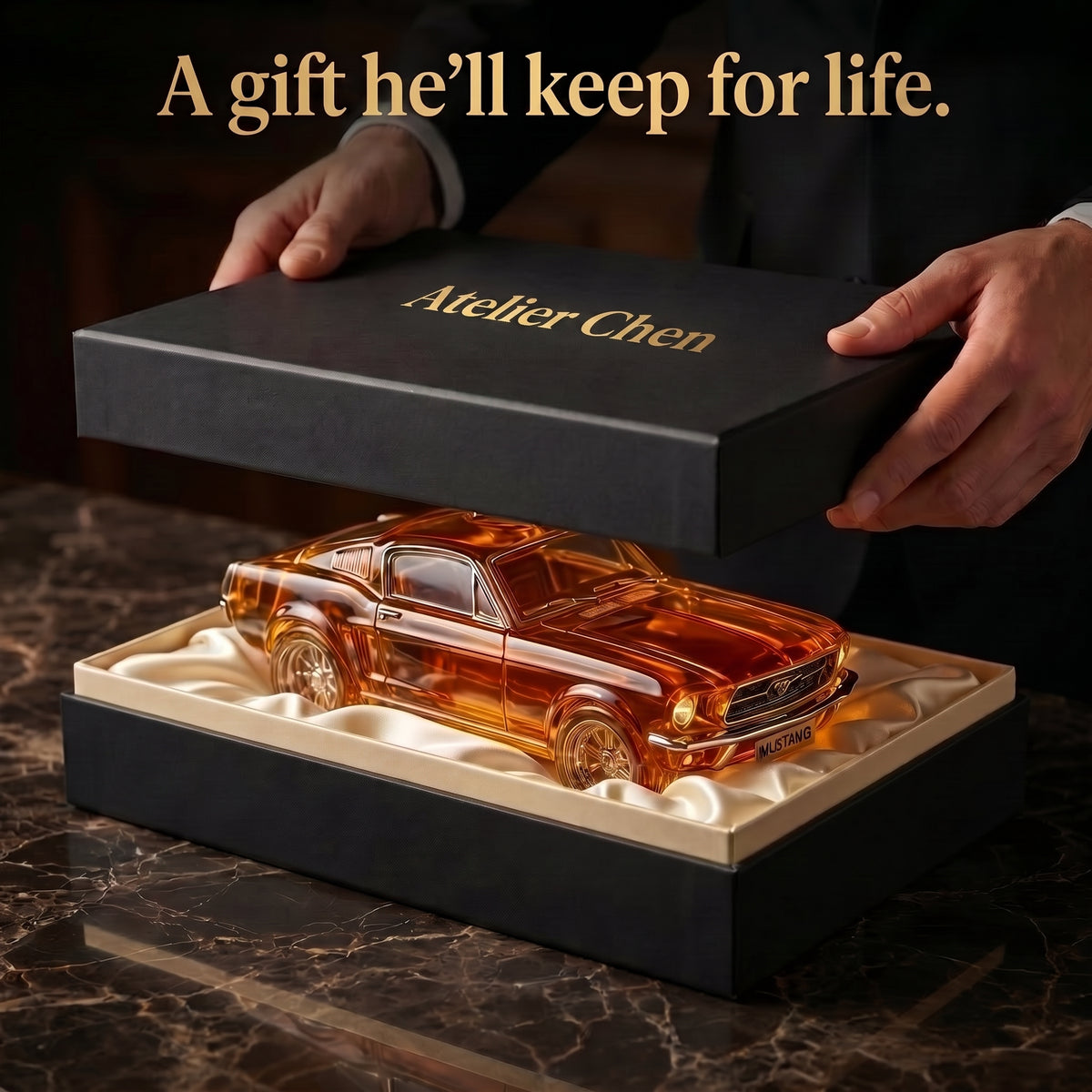 Whisky Decanter - Mustang Edition