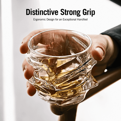 Arashi Japanese Crystal Whisky Glass