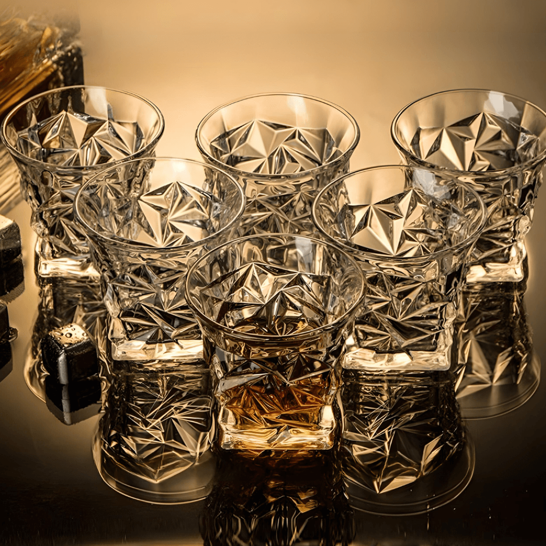 Kaze Japanese Crystal Whisky Glass