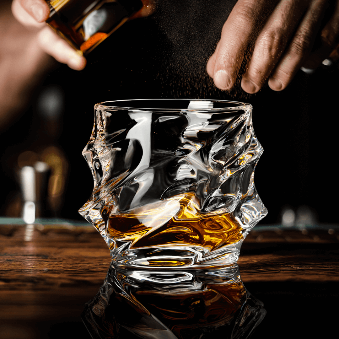 Arashi Japanese Crystal Whisky Glass