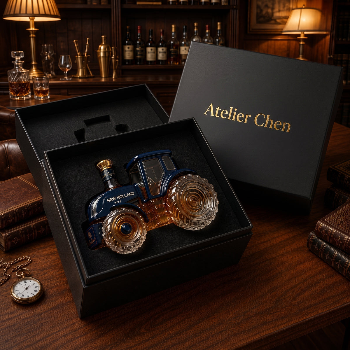 Whisky Decanter - New Holland T7