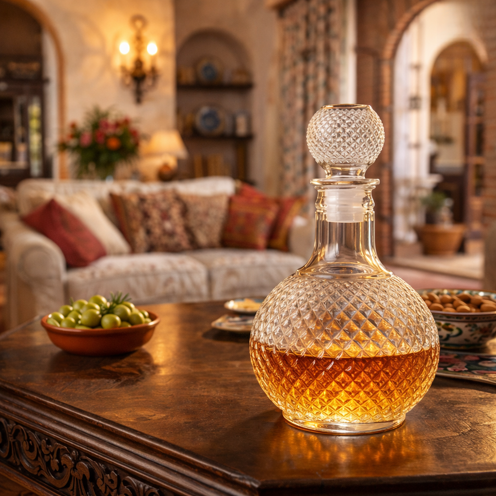 Whisky Decanter - Diamond Cut