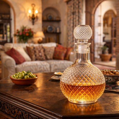 Whisky Decanter - Diamond Cut