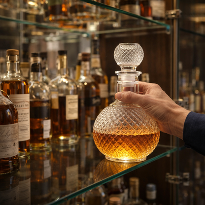 Whisky Decanter - Diamond Cut