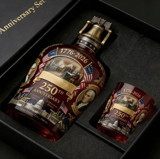 250th Anniversary Whisky Decanter & Glass Set