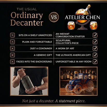 Whisky Decanter - New Holland T7