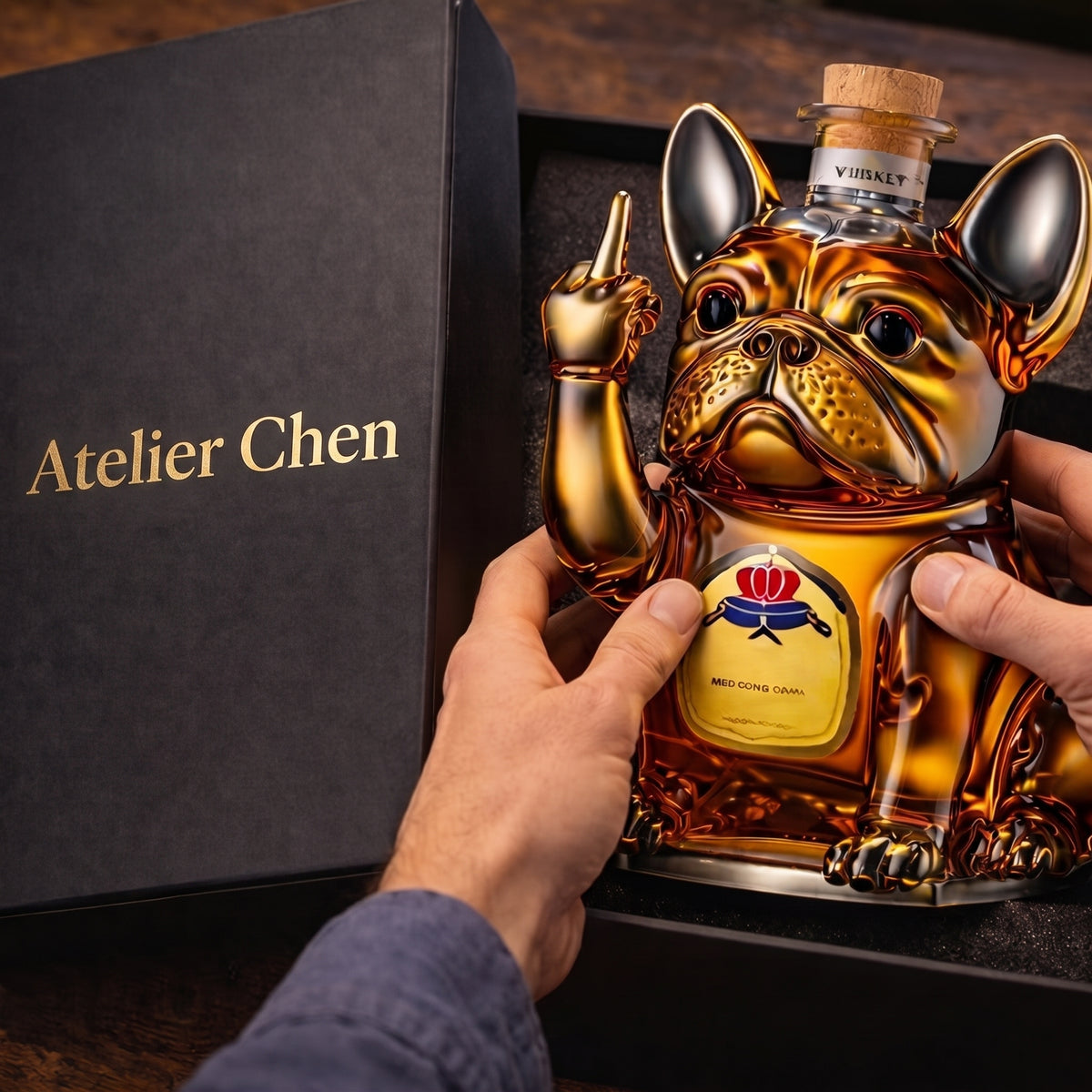 Whisky Decanter - Dog Edition