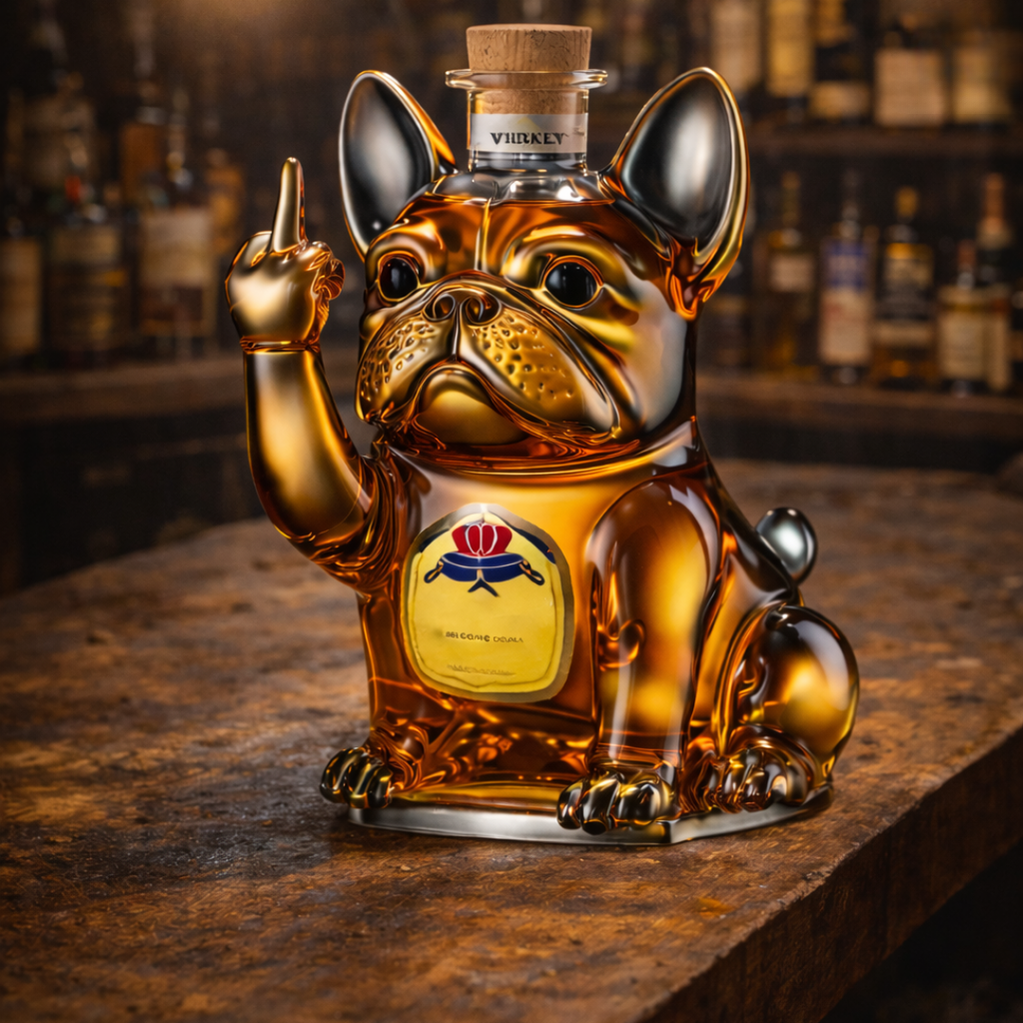 Whisky Decanter - Dog Edition