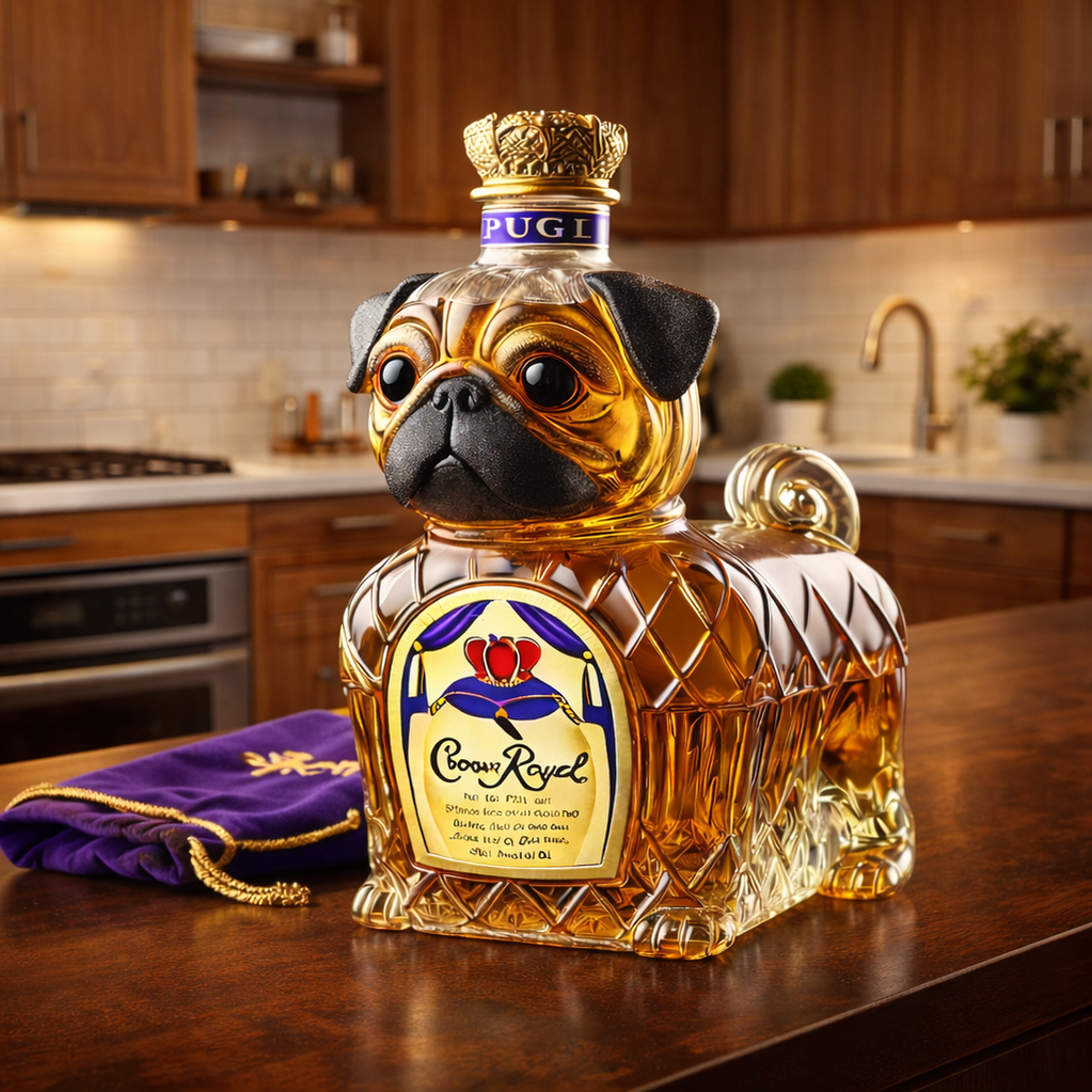Whisky Decanter - Pug Edition
