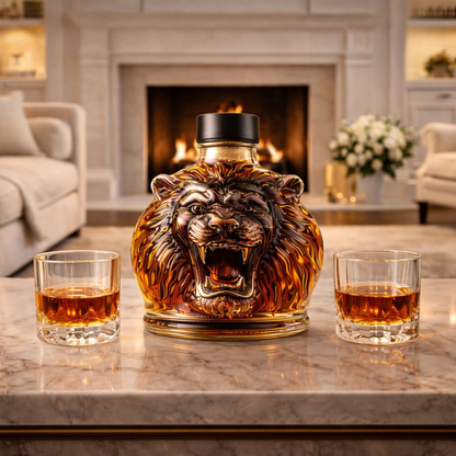 Whisky Decanter - Lion Edition