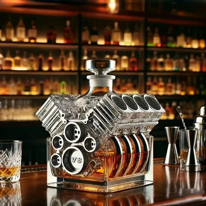 Whisky Decanter - V8 Engine Edition