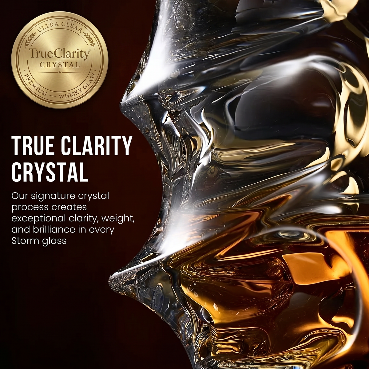 Arashi Japanese Crystal Whisky Glass
